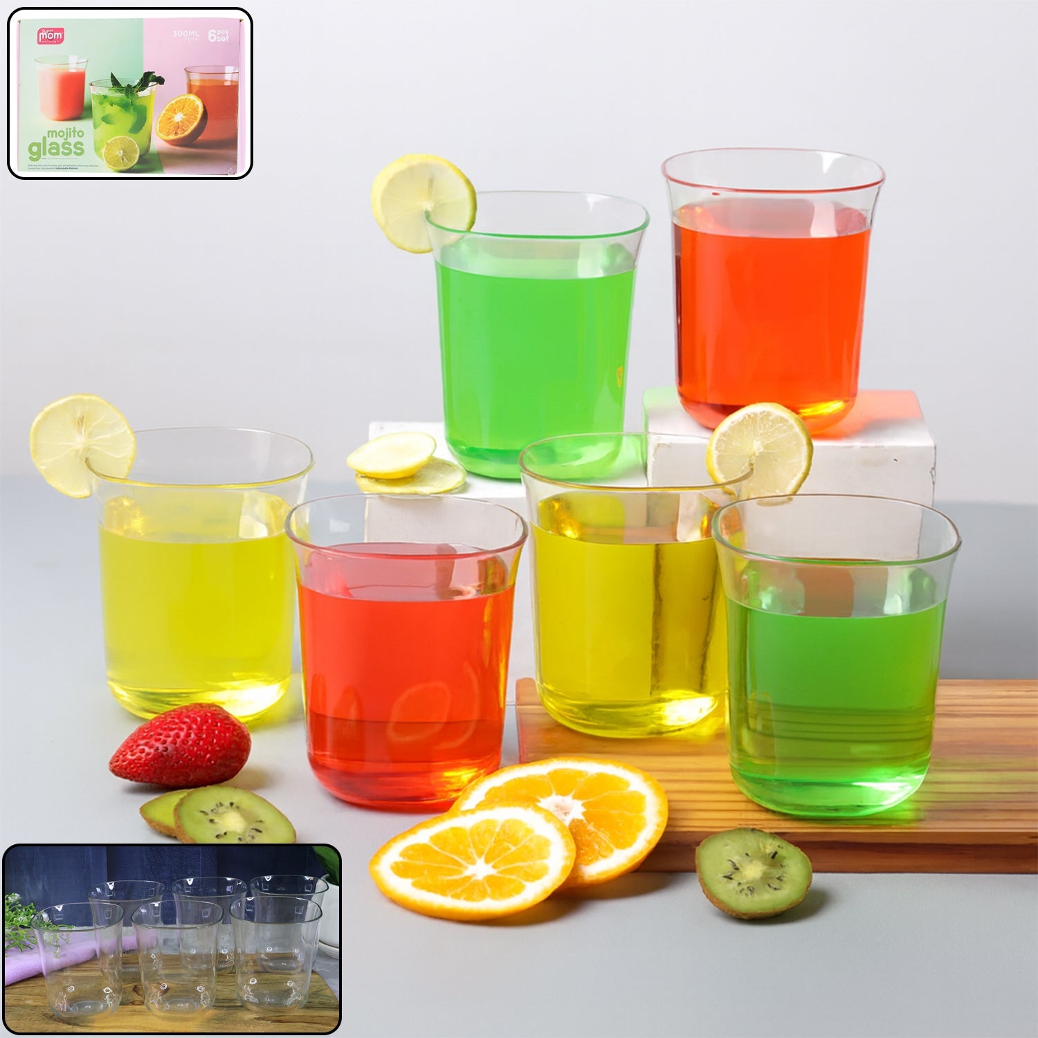 Plastic Mojito Glasses Plastic Mojito Glasses